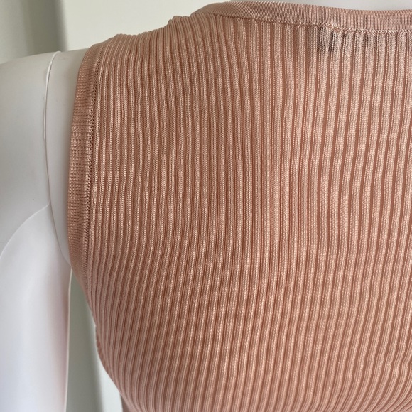 ROBERTO CAVALLI: Light Pink lace up top, Size: 40 - Picture 8 of 8